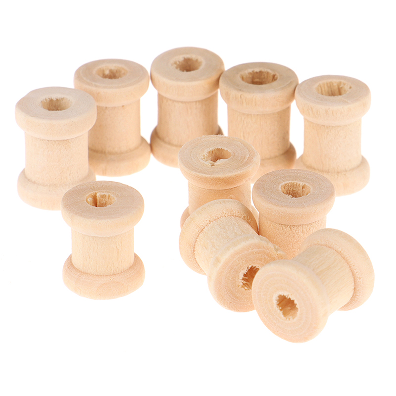 Thread Bobbins Empty - Деревянные пустые катушки для ниток (100