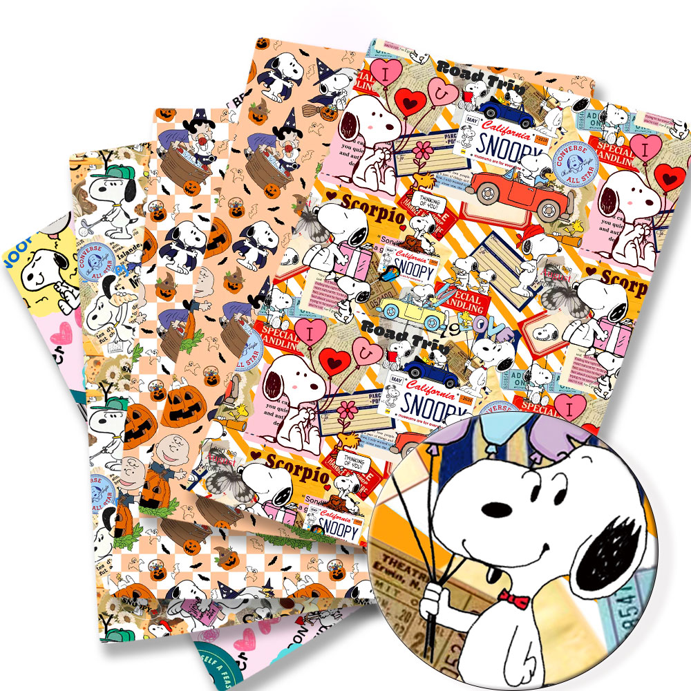 Sewing Production - Ткань TAKARA TOMY Snoopy, 140x50 см,