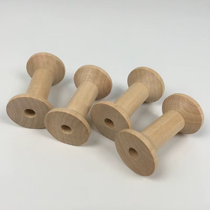 Thread Bobbins Empty - 5 шт./лот 60x35 мм натуральные пустые