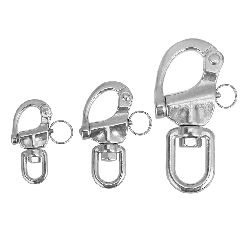 Hook Eye Fastener - Поворотная скоба из нержавеющей стали 316,