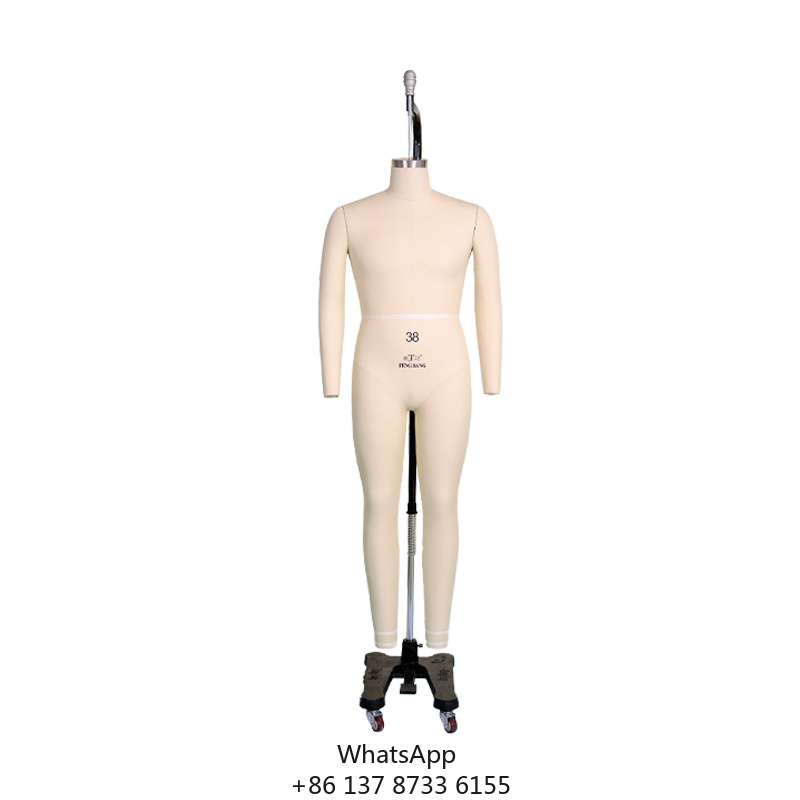 Dress Form Mannequin - Мужской регулируемый манекен из стекловолокна для