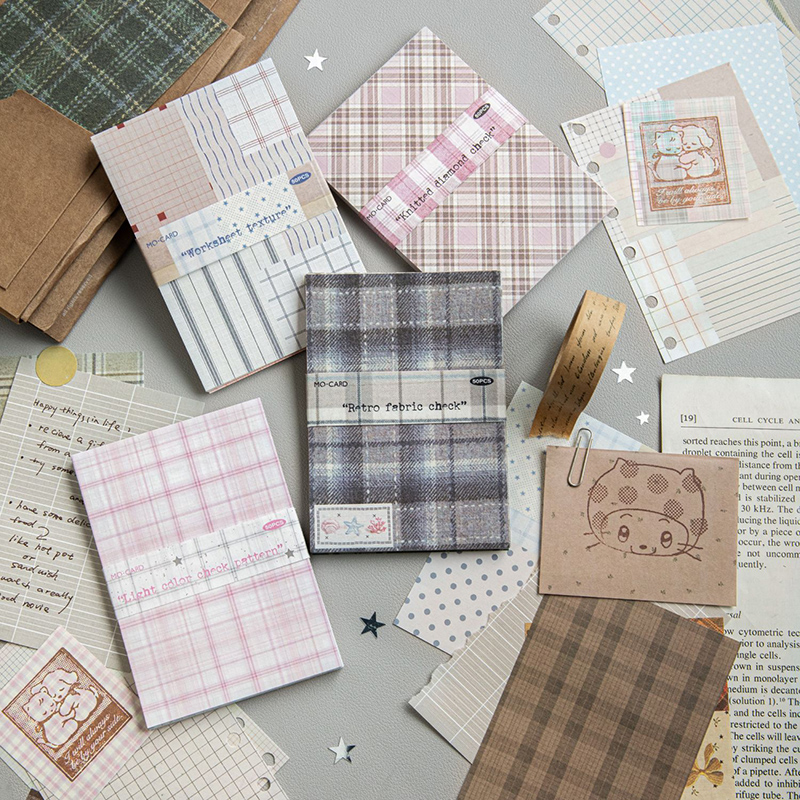 Pattern Tissue Paper - Набор из 50 листов винтажной бумаги