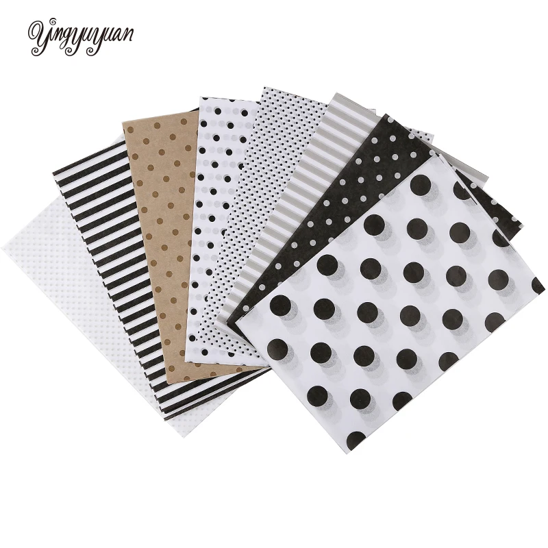 Pattern Tissue Paper - 210*140 мм A5 100 листов/пакет, цветная