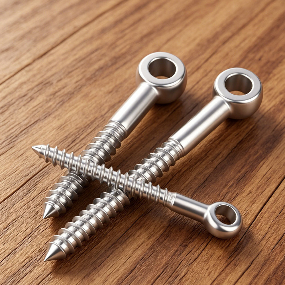Hook Eye Fastener - Саморезы-кольца M4-M10 из нержавеющей стали 316