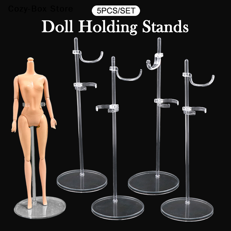 Dress Form Mannequin - [ZY] 5 шт. Универсальные прозрачные подставки