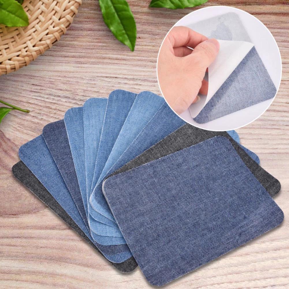 Velcro Sew On - 20 шт., джинсовые нашивки, утюг на