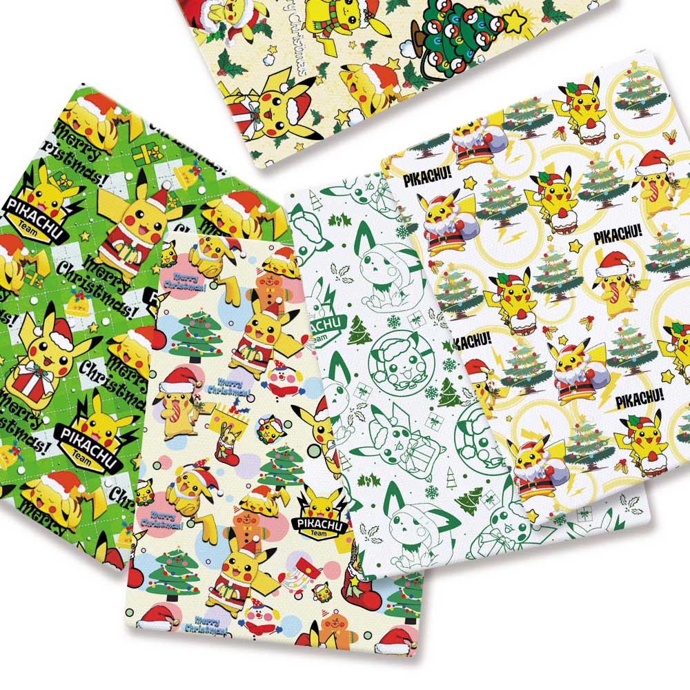 Sewing Production - Покемон мультфильм ткань 140*50 см ручная