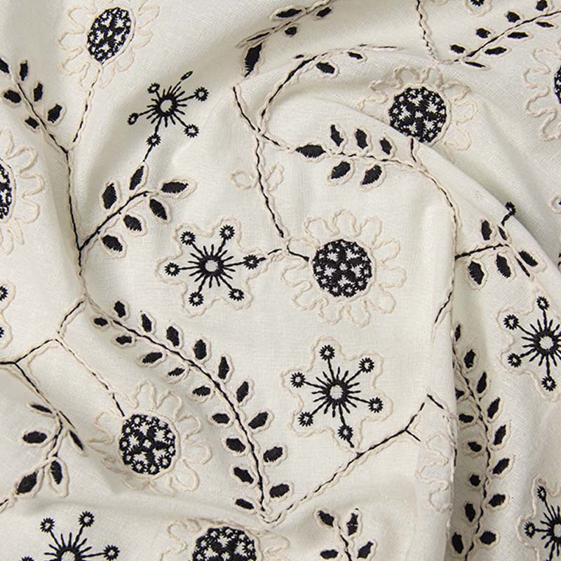 Vintage Sewing Textile - Винтажная вышитая в полный рост 3D-кружевная