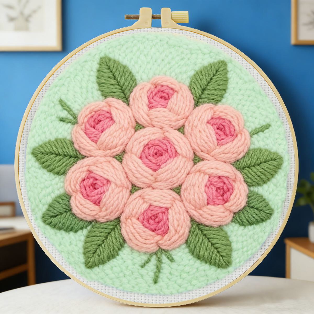 Sewing Textile Art - Набор для вышивания цветов в технике
