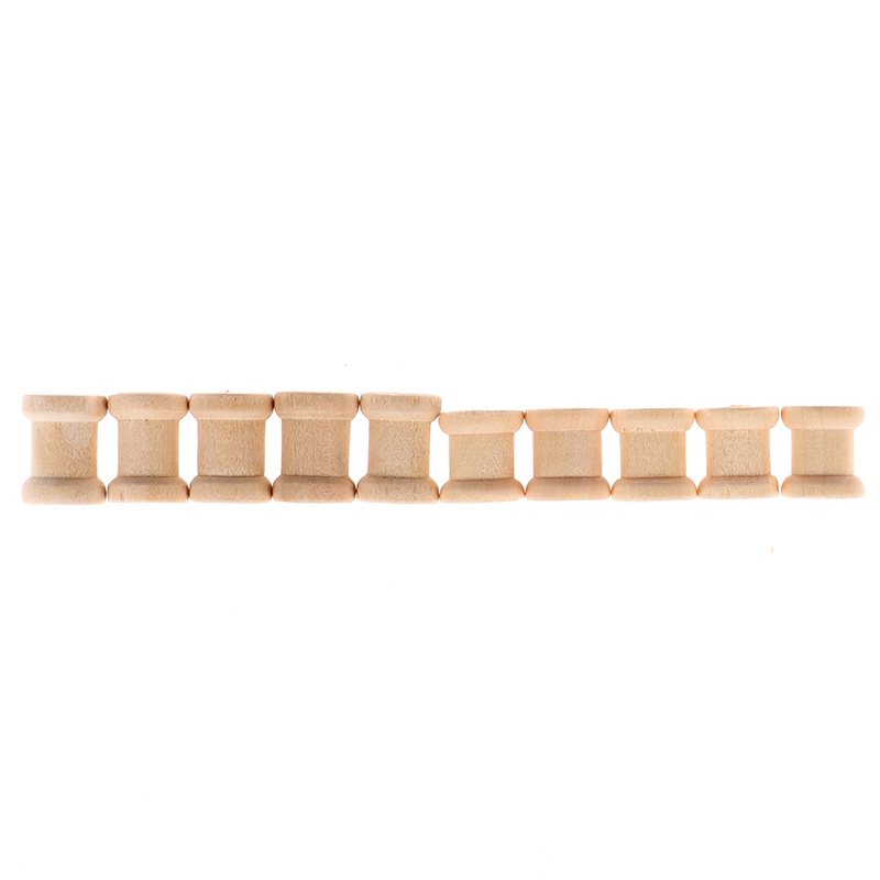 Деревянные пустые катушки для  – обзор и цена Thread Bobbins Empty