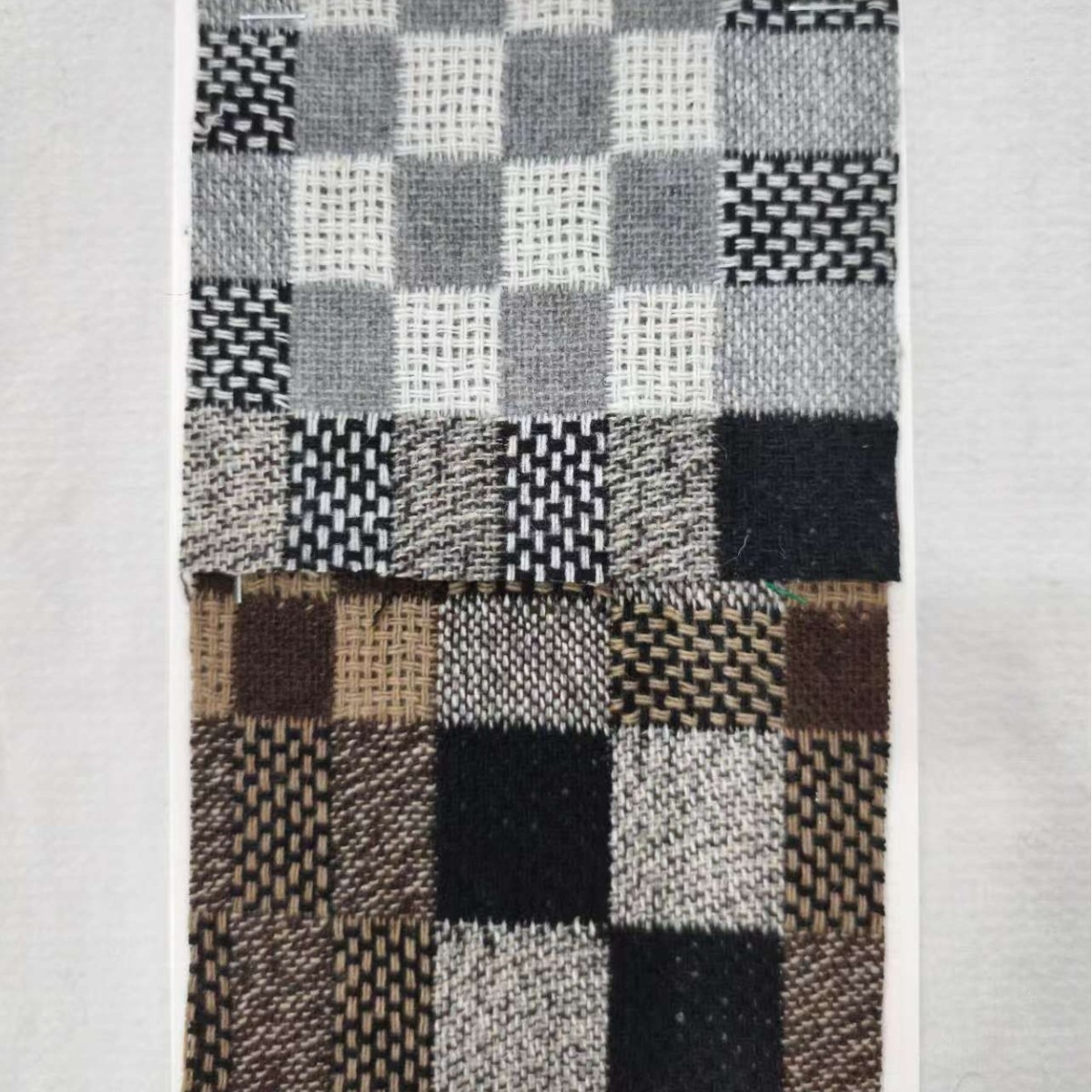 Твидовая шерстяная ткань в сет – обзор и цена Sewing Tweed
