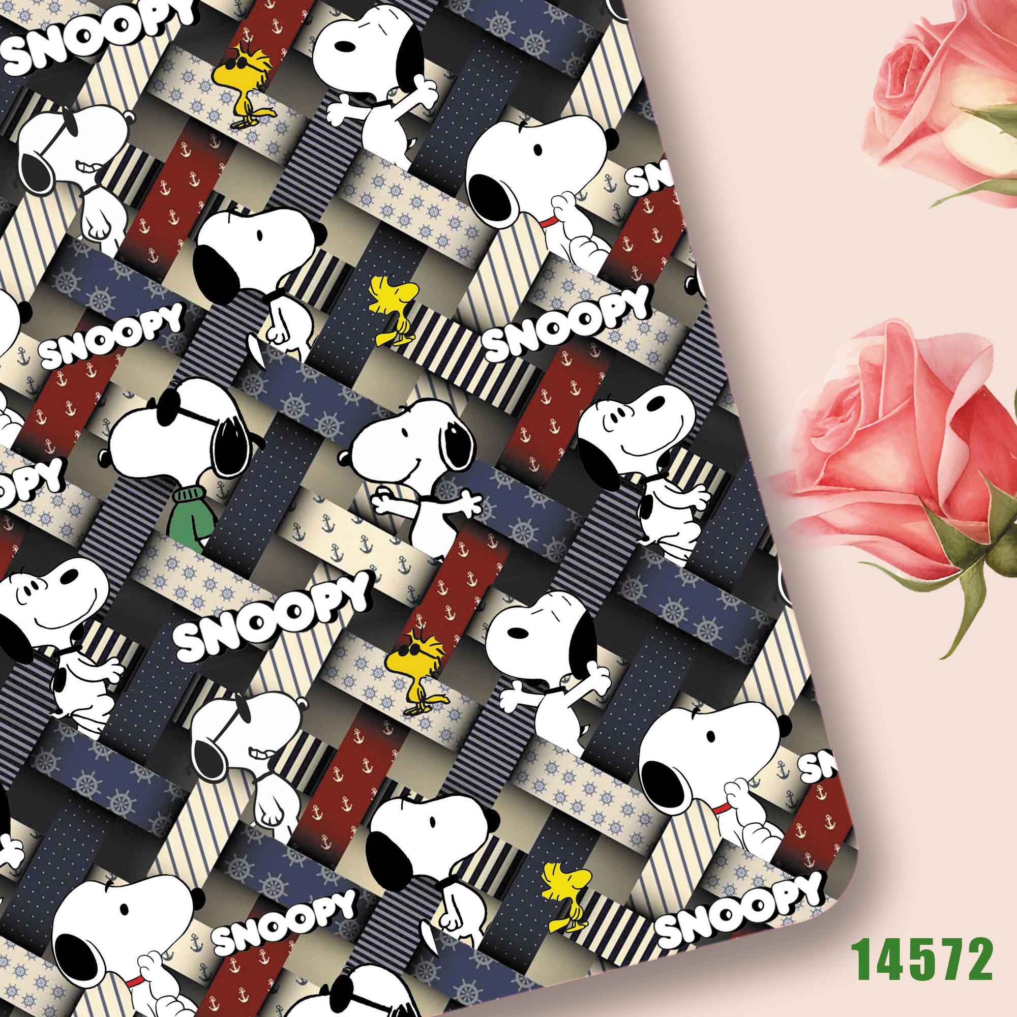 Ткань TAKARA TOMY Snoopy, 140  – обзор и цена Sewing Production