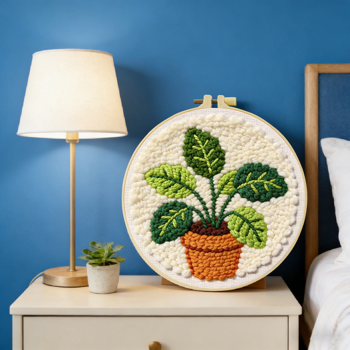 Набор для вышивания иглой-прок – обзор и цена Sewing Textile Art