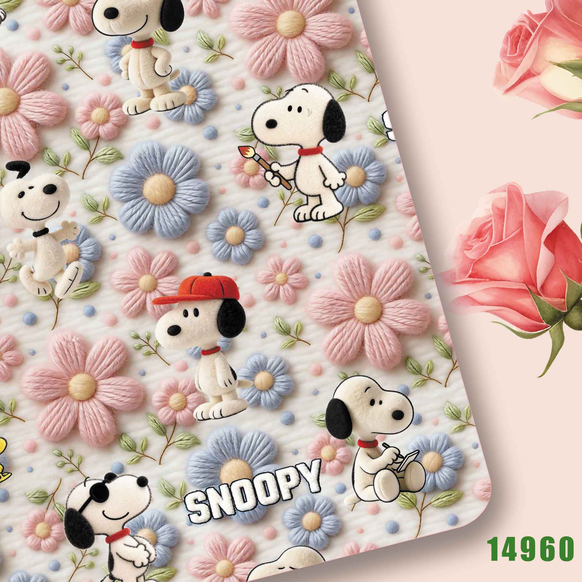 Ткань TAKARA TOMY Snoopy, 140  – обзор и цена Sewing Production