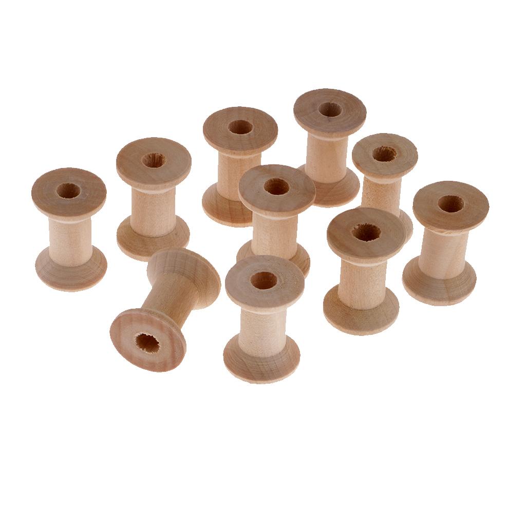 Деревянные пустые шпульки для  – обзор и цена Thread Bobbins Empty