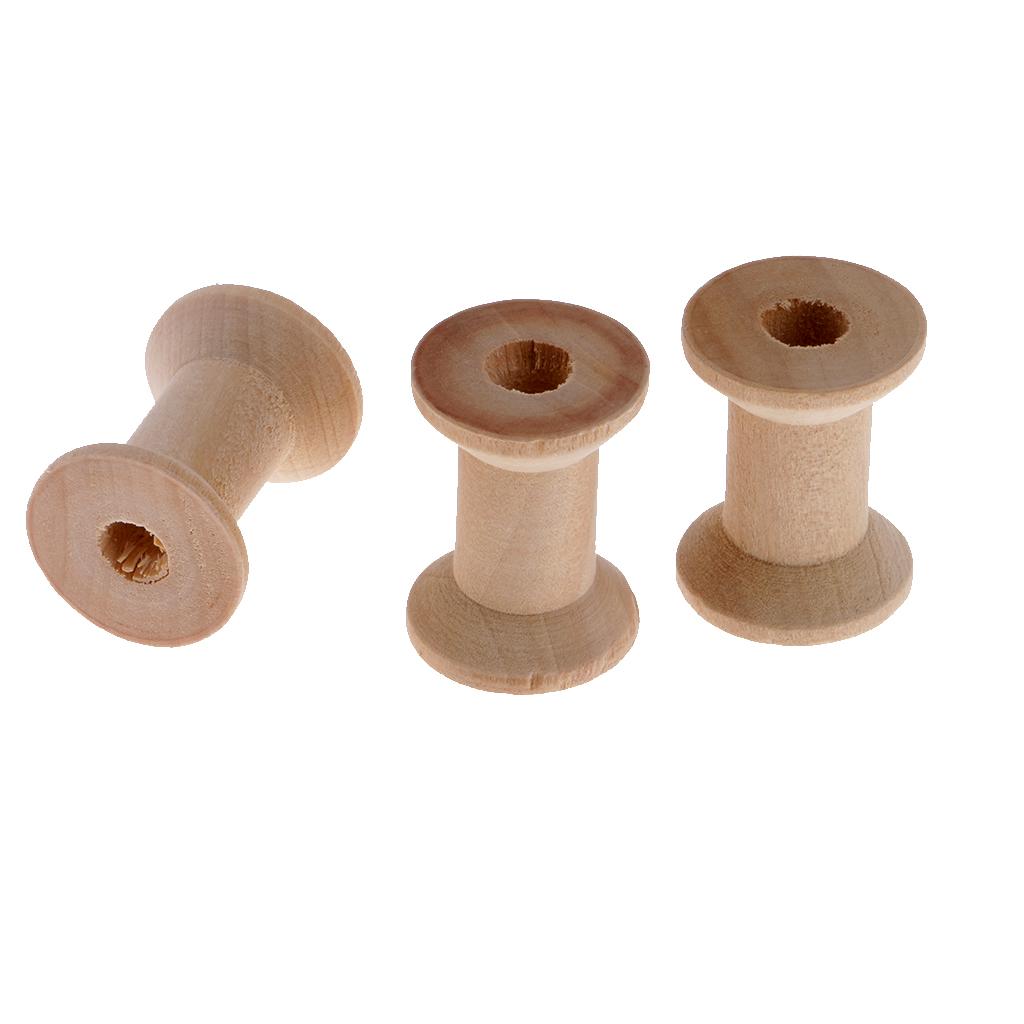 Деревянные пустые шпульки для  – обзор и цена Thread Bobbins Empty