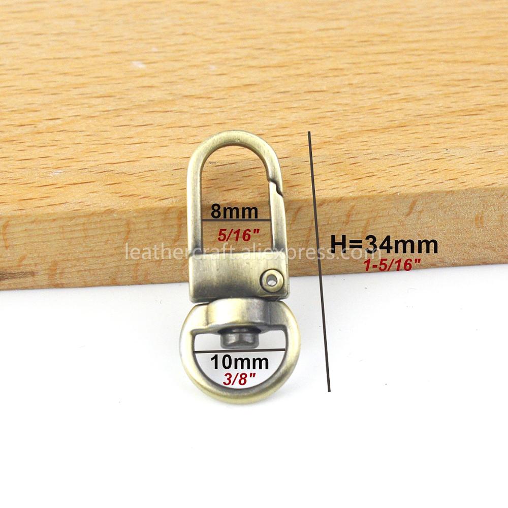 Цельный металлический карабин  – обзор и цена Hook Eye Fastener