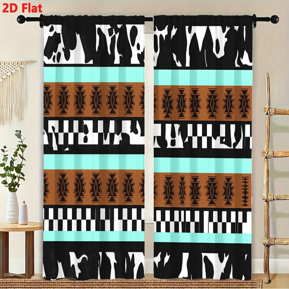 2 шт. штор с 2D-плоским геомет – обзор и цена Century Textile & Sewing Supply Photos