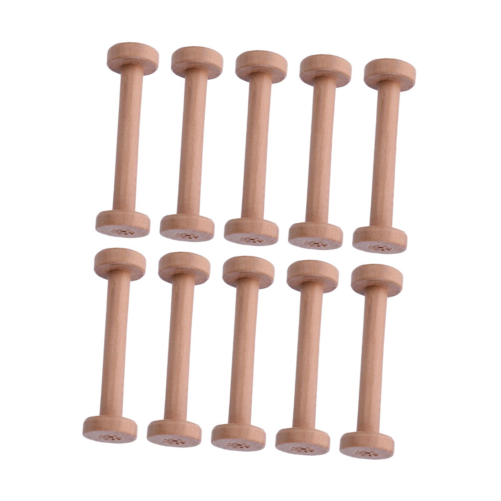 Деревянные бобины, 10 шт., гла – обзор и цена Thread Bobbins Empty