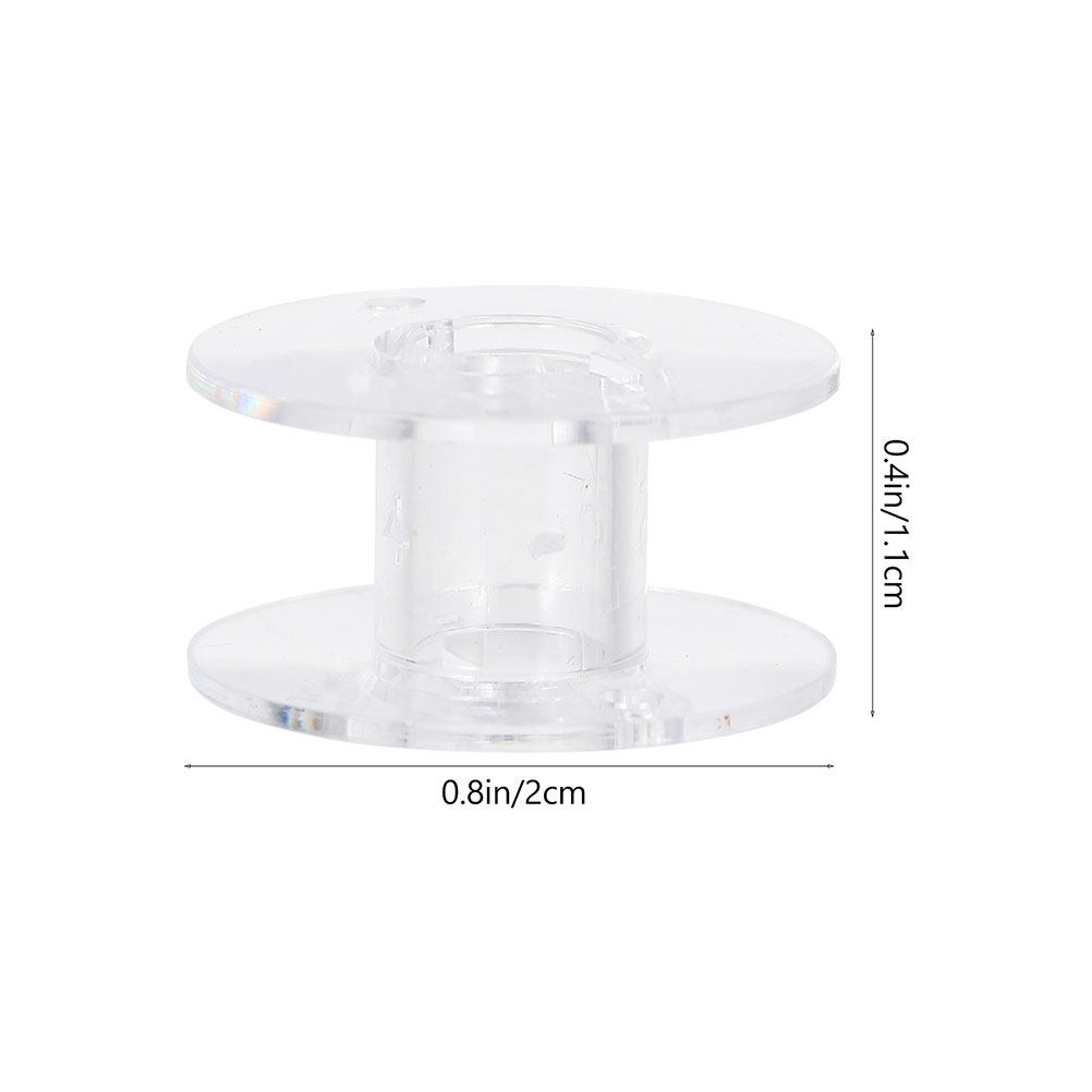 60 шт. прозрачных пластиковых  – обзор и цена Thread Bobbins Empty