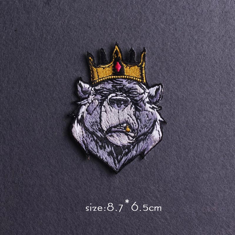 Нашивка в стиле хиппи/панк, на – обзор и цена Velcro Sew On