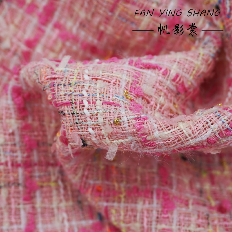 Розовая клетчатая хлопковая тв – обзор и цена Sewing Tweed