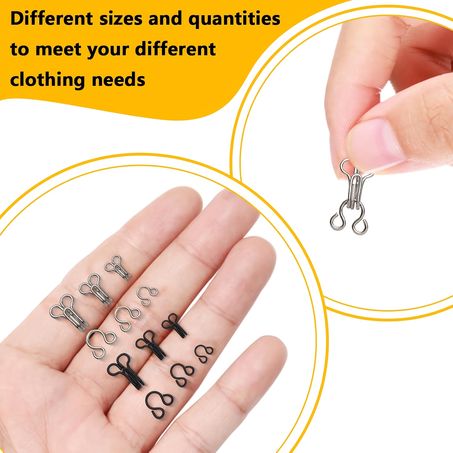 Невидимые металлические крючки – обзор и цена Hook Eye Fastener