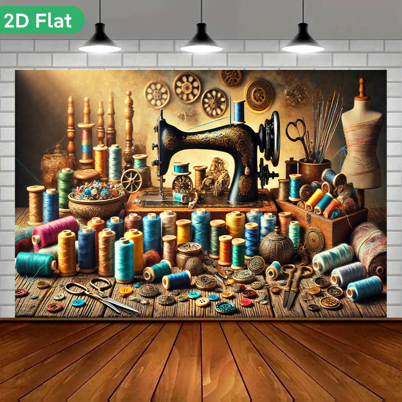 Винтажный ретро-настенный гобе – обзор и цена Sewing Textile Art