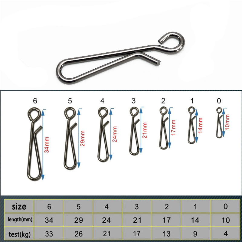 100 шт., подвеска из нержавеющ – обзор и цена Hook Eye Fastener