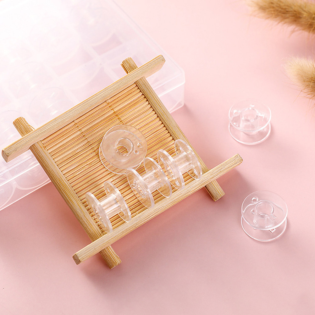 Набор прозрачных пластиковых ш – обзор и цена Thread Bobbins Empty