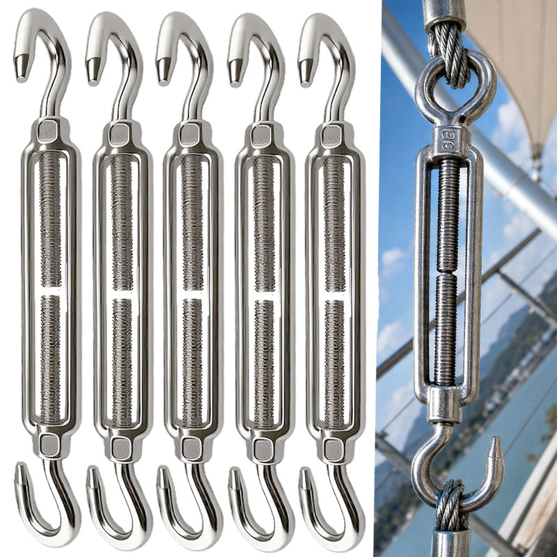 Талрепы OC-типа из нержавеющей – обзор и цена Hook Eye Fastener