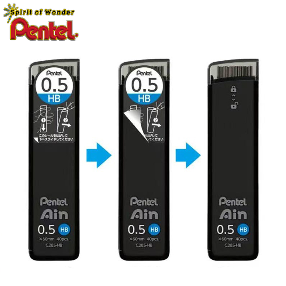 Набор из 3 коробок японских гр – обзор и цена Pentel Pen Energel