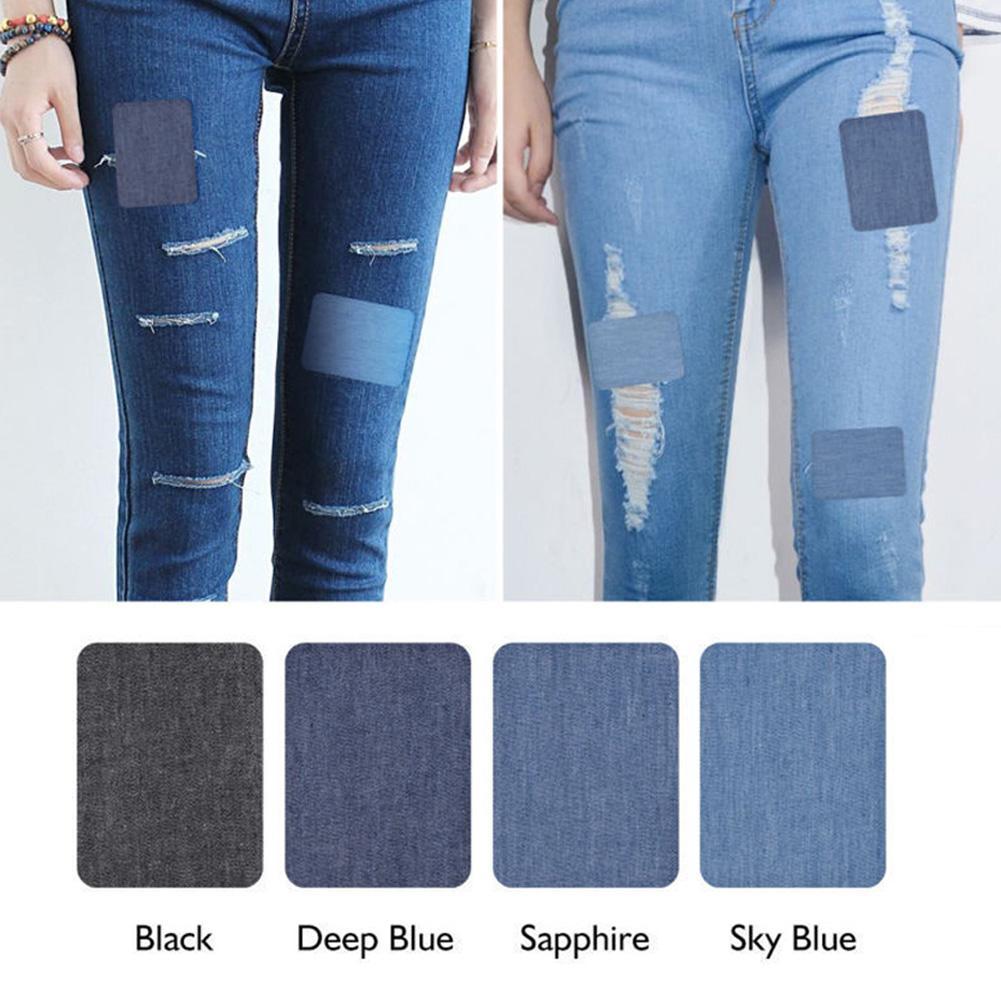 20 шт., джинсовые нашивки, утю – обзор и цена Velcro Sew On