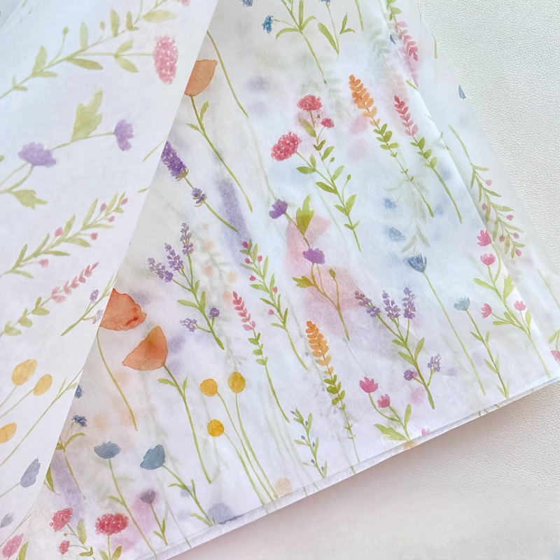 20 листов подарочной упаковочн – обзор и цена Pattern Tissue Paper